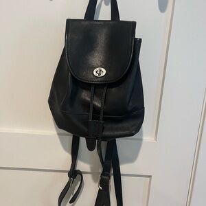 Coach mini backpack black made in the United States 9960 Daypack